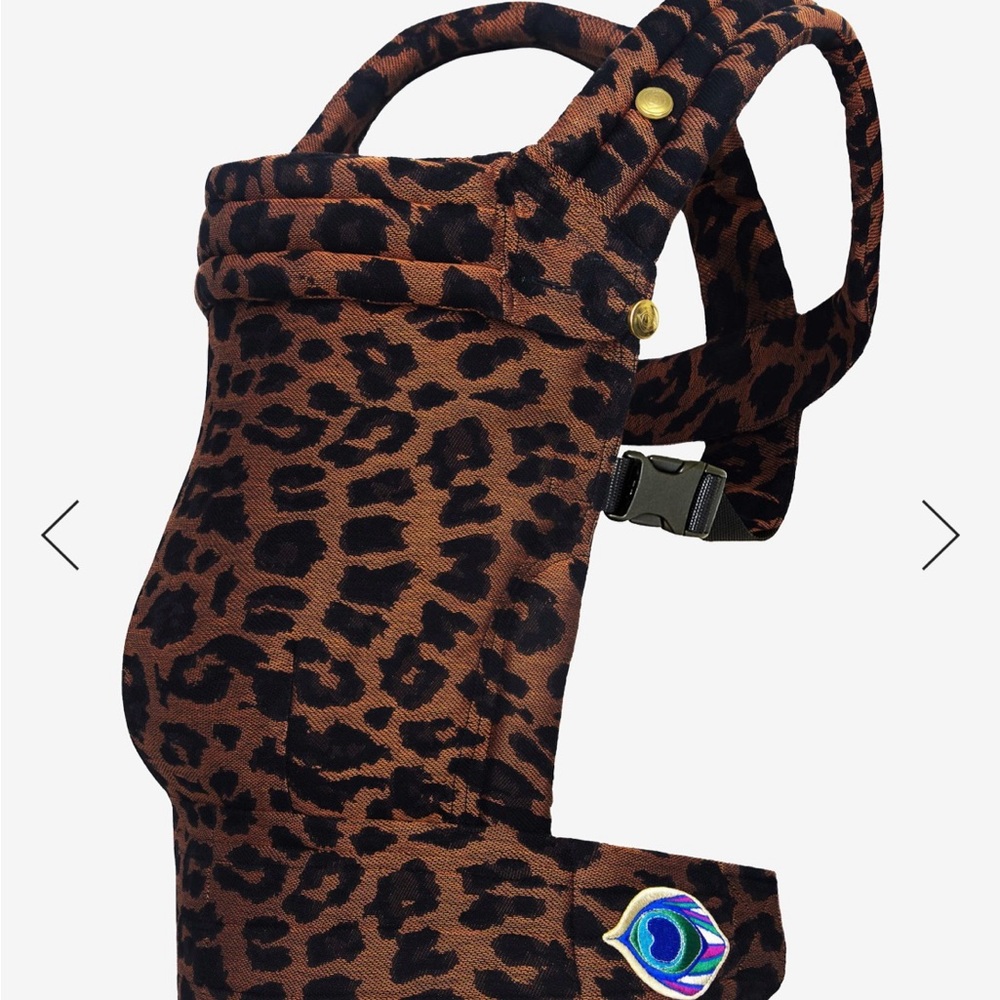 Artipoppe ZEITGEIST LEOPARD CLASSIC IN COTTON Leopard Print Kids Carrier